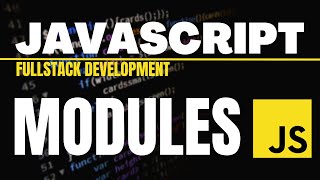 🔴 📚Modules | ES6 | JavaScript Tutorial | Code With Me