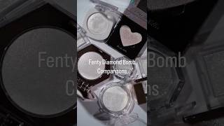 Fenty Diamond Bomb Comparisons #fentybeauty #patrickta #makeupproducts