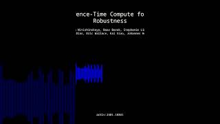 Trading Inference Time Compute for Adversarial Robustness