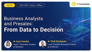 Business Analysts and Presales: From Data to Decision (eng)