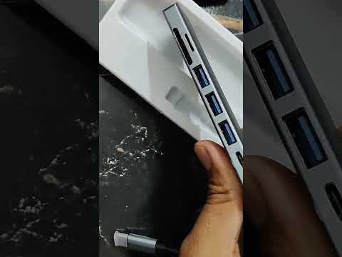 docking station  #cable #monitor #unboxing  #gadgets #ios15 #iphone15 #tech #keybord
