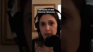 The beauty of American democracy 🩷 #podcast #jazztherapy #election