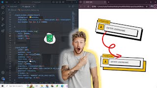 Input box for the web site|| make with HTML + css @StudyByte1