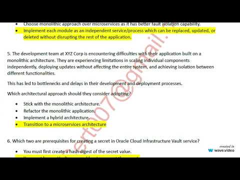 Oracle Cloud Infrastructure 2023 DevOps Professional (1Z0-1109-23) Dump