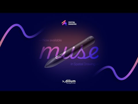 Spatial Drawing + Logitech Muse on Apple Vision Pro