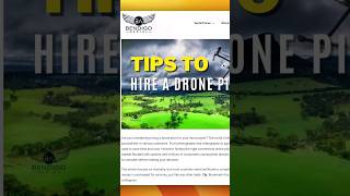 Tips to Hire a Drone Pilot #drone #dronepilot  #dronejourney