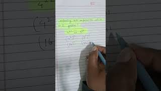exponent tricks|maths trick #mathstricks #shorts #youtubeshorts #yshorts