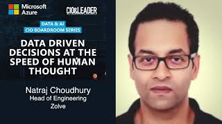 Natraj Choudhury, Head of Engineering, Zolve