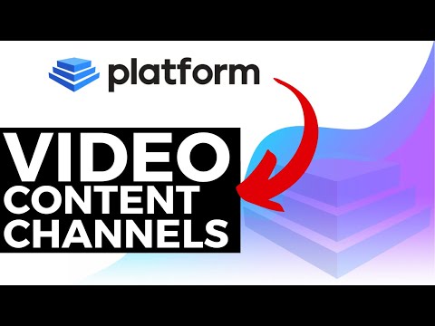 Video Content Channels [Core Features] - Platform Help Documentation Tutorial