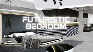 FUTURISTIC BEDROOM DESIGN - BEDROOM MAKEOVER TOUR - CREATIVE & FUNCTIONAL