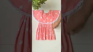 "Simple & Cute Baby Frock Stitching Tutorial"