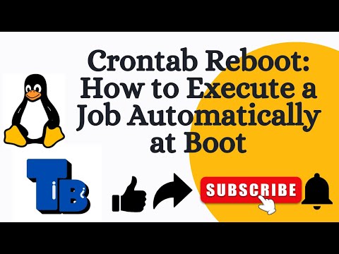 Crontab Reboot: How to Execute a Job Automatically at Boot