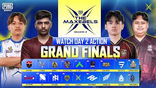 PUBGM THE MAXEBELS INVITATIONAL S3 | GRAND FINALS | DAY 2 | Ft. #4T #AE #DRS #NS #BOOM #VOIN #DRX