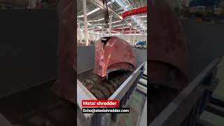 Strong metal shredder for your scrap cars #metalshredder