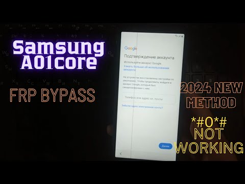 Samsung A01 corel frp bypass 2024 new method no pc