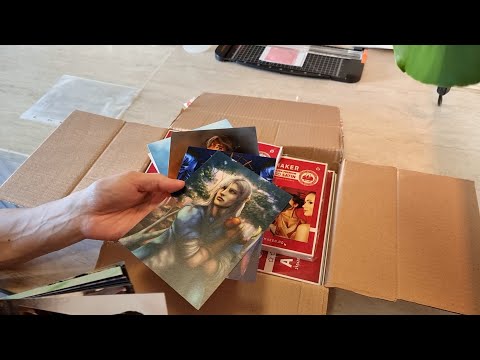 Sticker and Art Print Paper Unboxing | Satin, Glossy & Fine Art Matte Review