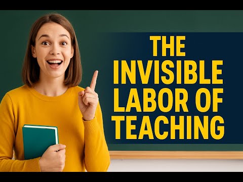The Invisible Labor of Teaching | Exploring Teachers’ Hidden Work, Challenges & Dedication