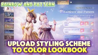 Upload 1 Styling Scheme to Color Lookbook & Create a Share code or QR code | Infinity Nikki