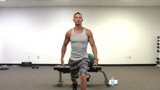 Glute weakness with forward lunges , and correction