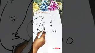 Draw a Checkered Path With Numbers #shorts #art #drawingtutorials #viral