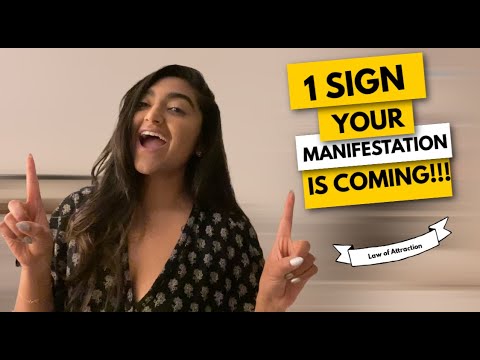 1 Unexpected Sign Your Manifestation Is Coming Your Way! Law of Attraction