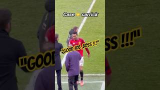Casemiro Appreciates Michael Carrick Job ❤️