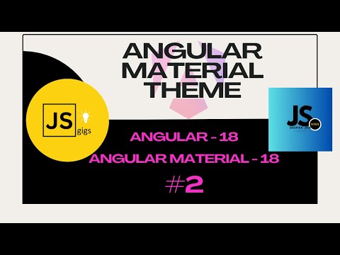 Dark and Light Theme with Angular Material 18