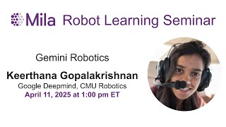 RobotLearning: Gemini Robotics