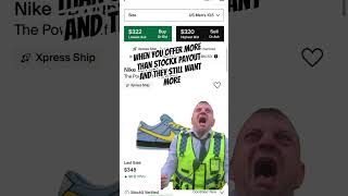 It be like that sometimes #stockx #sneakerresell #explorepage  #travisscott #vintage #shoecollector