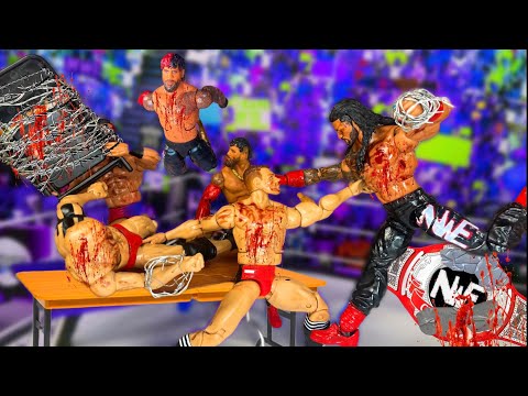 THE BLOODLINE VS IMPERIUM!!! NWE HARDCORE CHAMPIONSHIP!
