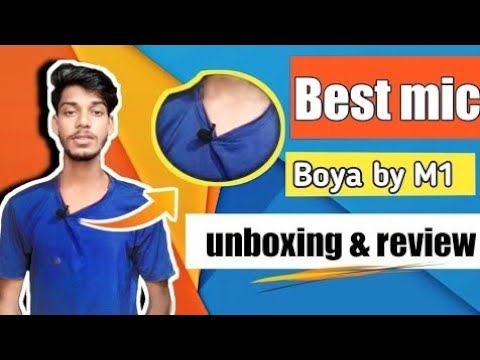 99% BOYA By Mic AUDIO TEST, Unboxing & Review || Best Mic For YouTube Under 1000 Rupees
