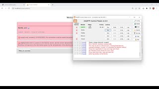 MySQL shutdown unexpectedly, blocked port, missing dependencies, improper privileges | XAMPP | PHP