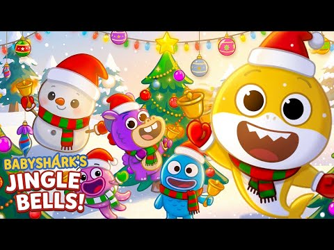 Jingle Bells | Baby Shark Christmas Compilation | Nursery Rhymes for Kids