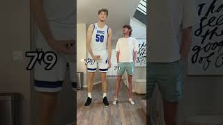 Tallest basketball player in the world #tall #basketball #short