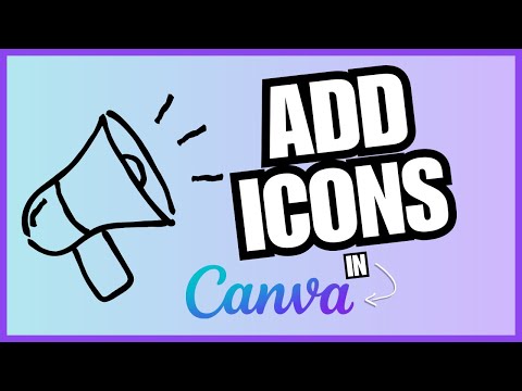 How To Add Icons In Canva