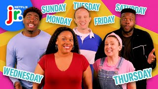 Sing the Days of the Week Song with Ms. Rachel 🎵 Netflix Jr