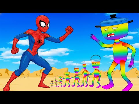 Evolution SPIDER MAN: SPIDER WOMAN Returning of the Death SECRET | 2D Animation Film