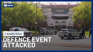 AFP Bomb Squad Deployed After Projectiles Strike Major Defence Event In Canberra | 10 News