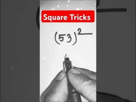 Trick to Square 53 in Seconds! | Math Hacks #Shorts #MathHack #Square53
