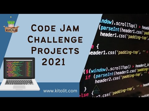 Code Jam Challenge Projects 2021 | #challenge #code