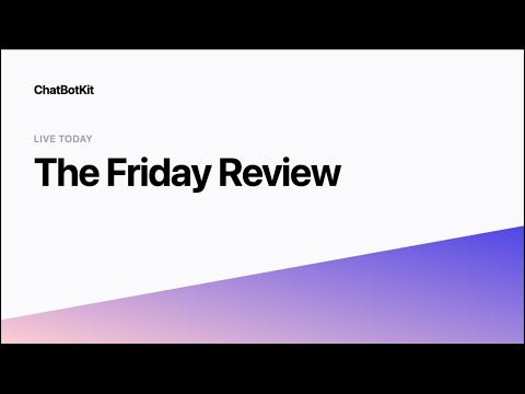 The Friday Review