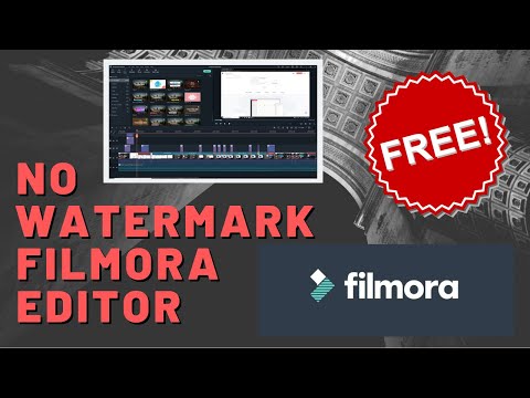 ⭕️ How to remove WATERMARK on FIlmora 10 FREE ⭕️