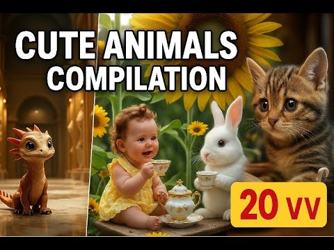 "Cutest Animal Moments That Will Brighten Your Day 🐾 | Try Not to Smile Challenge 2025"