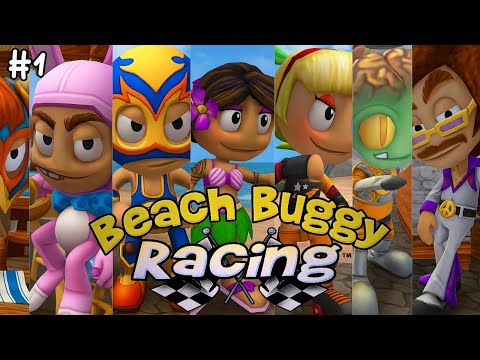 Defeating ALL BOSSES in Beach Buggy Racing 🎮 | Ultimate Boss Battle Compilation | Beach buggy Racing