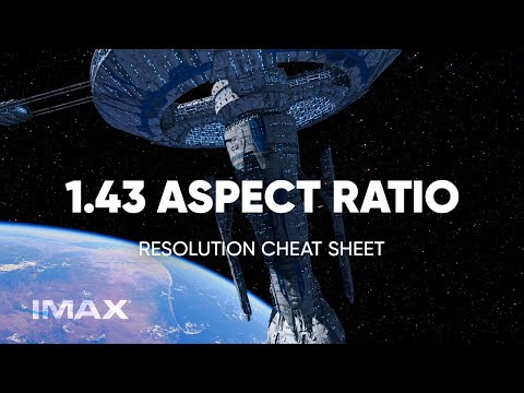 1.43:1 Aspect Ratio Cheat Sheet (IMAX Large Format)