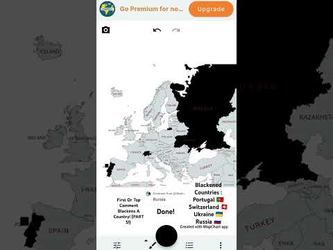 First Or Top Comment Blackens A Country! #europe #mapper #mapping