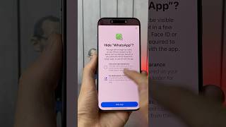 How to HIDE an APP on iPhone