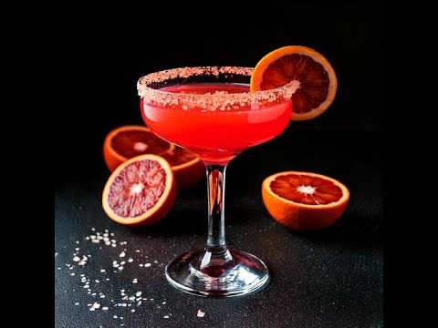 Blood Orange Margarita – Dinner and Drinks