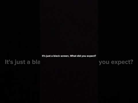 Something Black at 0:01