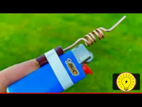 how to make soldering iron by lighter